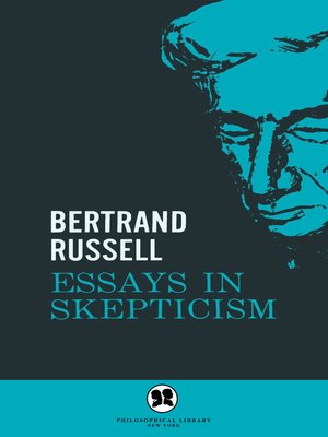 cover image of Essays in Skepticism
